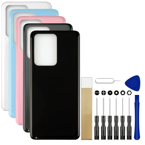 For T-Mobile Samsung Galaxy S20 Ultra 5G SM-G988U Replacement Back Battery Cover Rear Housing Door Tool Pink