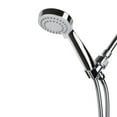thumbnail image 1 of Labymos Handheld Shower Head 3 Spray Settings With Stainless Steel Hose Adjustable Bracket Set Polished, 1 of 1