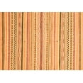 thumbnail image 1 of Ahgly Company Indoor Rectangle Abstract Orange Modern Area Rugs, 5' x 8', 1 of 4