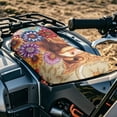 thumbnail image 2 of Uorisanigo Universal ATV Seat Covers Water-Resistant Cover Compatible with Sportsman Rancher Foreman Scrambler Kodiak Grizzly Arctic Cat, Mandala Highland Cow, 2 of 7