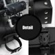 thumbnail image 3 of Motorcycle Tools Bag Barrel Shape Motorcycle Front Bag Black Waterproof Saddlebags Motorcycle Riding Bag, 3 of 5