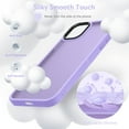 thumbnail image 4 of for iPhone 11 Case, [Support Wireless Charging] Soft Silicone Slim Anti-Scratch Phone Case Cover for iPhone 11 6.1 inch, Purple, 4 of 13