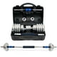 thumbnail image 1 of Kit de Pesas SVELFIK 60 Libras Barra Recta y 8 Discos de Acero 30 kg PESA-01, 1 of 5