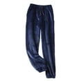 thumbnail image 3 of Pantalon de Pyjama Épais et Chaud pour Femmes Grande Taille Confort Hiver, 3 of 8