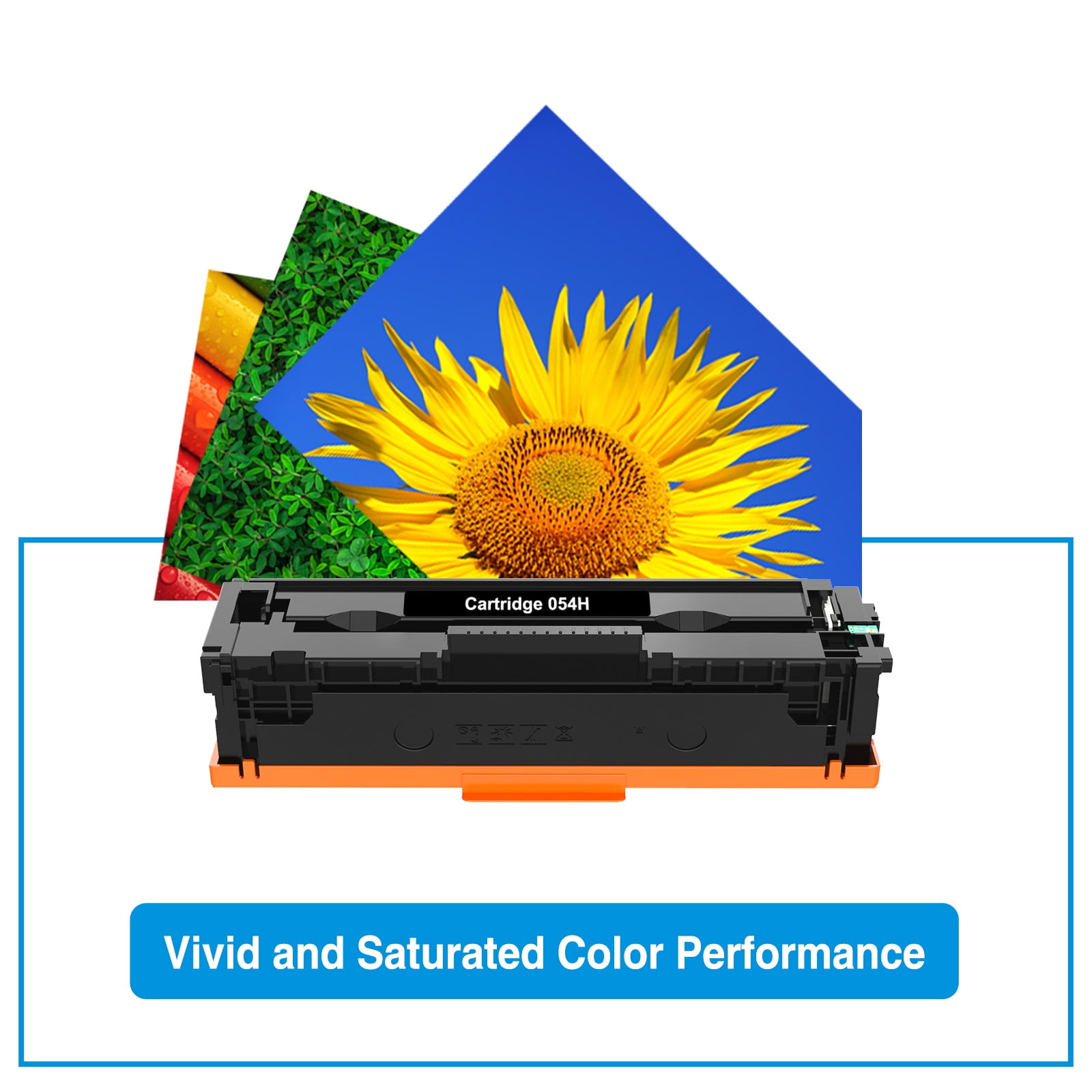 054 054H Toner Cartridge Compatible for Canon 054H 054 CRG-054H MF644Cdw MF642Cdw MF641Cw LBP622Cdw MF640C Toner Printer Ink (4-Pack)