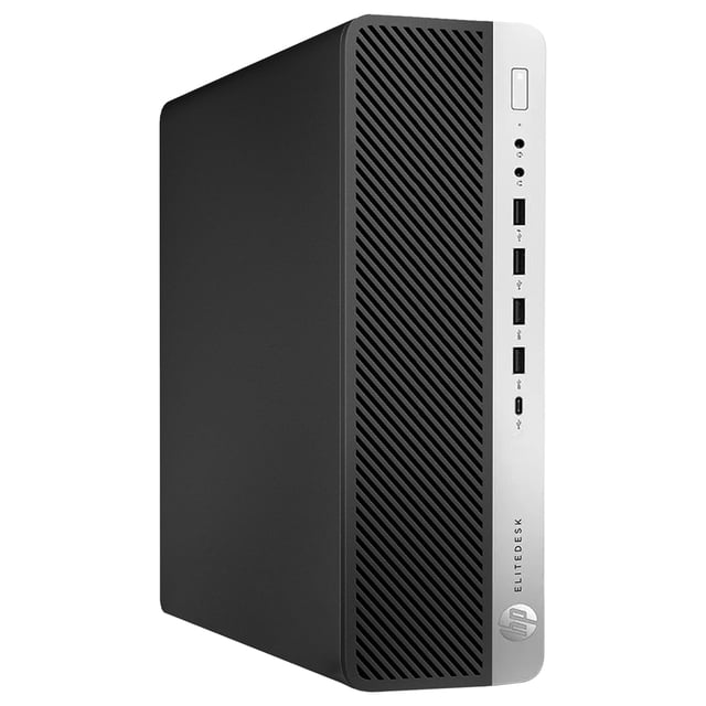 HP EliteDesk 800 G3 SFF Ordinateur - Intel Quad Core I7 3.4 GHz 16 Go DDR4 RAM 128 Go SSD Windows 10 WiFi (Reconditionné)