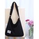 thumbnail image 2 of Bolso de hombro de lona JM para mujer, 2 of 5