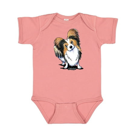 

Inktastic Tricolor Papillon Gift Baby Boy or Baby Girl Bodysuit