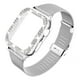 thumbnail image 1 of Correa con Hebilla de Acero Inoxidable y Case con Diamantes para Apple Watch, Compatible con Todas las Series, 1 of 4