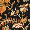thumbnail image 6 of SAFAVIEH Blossom Evelyn Floral Flowers Wool Area Rug, Black/Multi, 8'9" x 12', 6 of 6