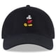 thumbnail image 2 of Gorra de béisbol Disney Mickey Mouse para hombre negra, 2 of 8