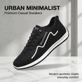 thumbnail image 3 of CHICVOMEY Comfortable Slip On Sneakers for Men Breathable Sneakers with Lightweight Non-Slip Sole Running Sneakers Daily Wear Walking Running, 3 of 8