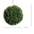 thumbnail image 4 of Boxwood UV Kissing Ball by Ashland  - Spring Floral for Crafting and Home Decor, 4 of 8