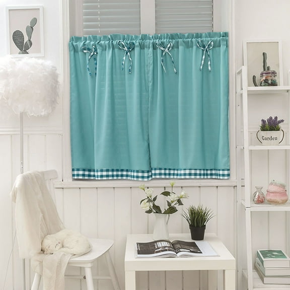 Up to 40% off Clearance! Curtains, InsCrazy Style Bowknot Short Curtains Kitchen Curtains Drift Window Student Bed Curtains