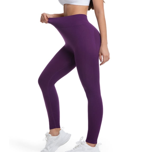 Aloohaidyvio High Waisted Leggings for Women Tummy Control Opaque Slim Workout Soft Yoga Pants