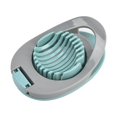 thumbnail image 1 of RO Divisor de huevos multifuncional Artefacto rebanador Divisor de huevos del siglo Cortador de huevos de plástico Gadget de utilidad de cocina 1 pieza verde Electrónica, 1 of 2