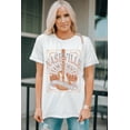 thumbnail image 3 of Women's White MUSIC CITY NASHVILLE Graphic T Shirt, 3 of 5