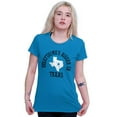 thumbnail image 4 of Bigger In Texas Lone Star State Pride Womens Slim Fit Graphic Tee Brisco Brands L, 4 of 5