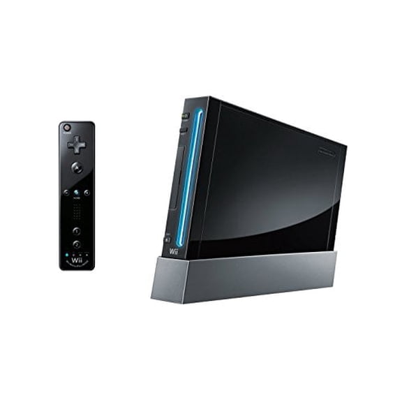Restored Nintendo Wii Console, Black with 512 MB Data Storage
