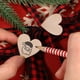 thumbnail image 3 of FELTECHELECTR 50 piezas de corazones de madera para manualidades. Rodajas de madera en forma de corazón. Adornos de corazón de madera. Formas de madera para manualidades., 3 of 5