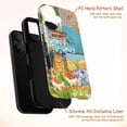 thumbnail image 4 of Whimsical Collage Phone Case, Artistic Illustrations of Nature, Cats, and Travel, Unique Creative iPhone Cover for iPhone 17 16 15 14 13 12 11 Pro Plus Mini, 4 of 6