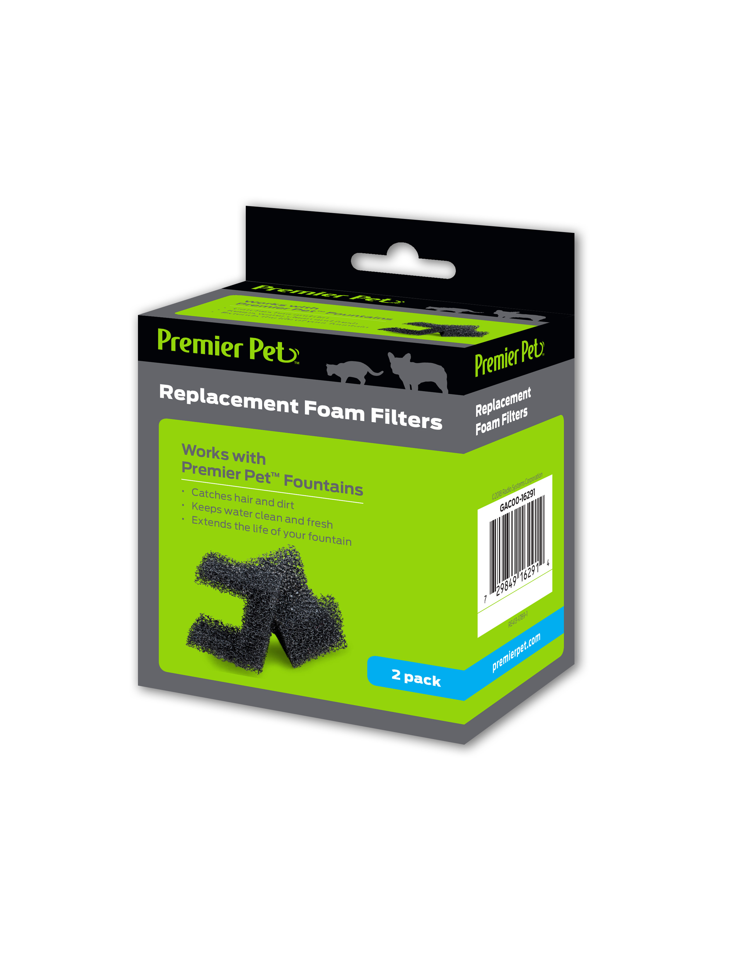 PremierPet Replacement Carbon Filters 4 Pack tillescenter Water