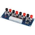 thumbnail image 4 of Fuente de alimentación de la placa de transferencia, placa de transferencia ATX Power X Placa de transferencia ATX Módulo de prueba de placa de transferencia ATX Compacto y liviano, 4 of 9