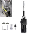 thumbnail image 4 of Universal Motorcycle Hydraulic Clutch Brake Rod Pump Heavy Duty Aluminum Alloy Kit Black, 4 of 9