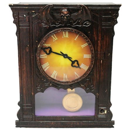 Antique Haunted Clock Halloween Decoration