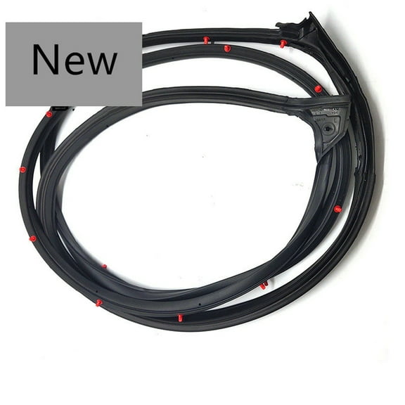 1PC Front Left Door Rubber Seal Weatherstrip For Honda Civic FC Sedan 2016 -2021