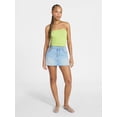 thumbnail image 2 of No Boundaries Seamless Textured Tube Top, Women's XXS-XXL, 2 of 5