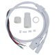 thumbnail image 1 of CCTV Network Cable For RJ45 +DC Female Power For IP Camera PCB Module Cable 70cm, 1 of 10