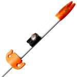 AMS Bowfishing M140-2-ORG Orange 2-Pack Arrow Nocks Safety Slide System Kit