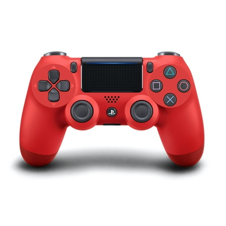 Sony PlayStation 4 DualShock 4 Controller, Magma Red, (Best Wired Ps4 Controller)