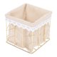 thumbnail image 4 of Cesta de flores de escritorio Cesta de almacenamiento de estilo europeo Cesta de disposición floral HOMEMAXS 14007088-MX, 4 of 6