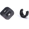 thumbnail image 2 of Bike Cable Guide Clamps for Clean Cable Management with Self-Adhesive Back 4pcs Black Plastic, 2 of 9