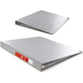 thumbnail image 2 of Emraw 3 Ring View Binder, 0.5" Binder with 2 Pockets, Grey, 2 Count, 2 Pack, 2 of 5