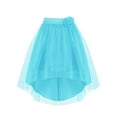 thumbnail image 3 of vastwit Kids Girls Sparkly Irregular Hem Tulle Skirt Rhinestone Flower Decor Tutu Skirt for Pageant Prom Party Green 8, 3 of 5