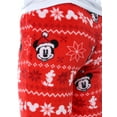 thumbnail image 3 of Disney Mickey Mouse Juniors' Fairisle Plush Fleece Sleep Lounge Pajama Pants, 3 of 6