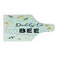 thumbnail image 2 of Saying Cutting Board, Funny Daddy to Bee Calligraphic Illustration Fathers Day, Decorative Tempered Glass Cutting and Serving Board, in 3 Sizes, by Ambesonne, 2 of 5
