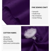 Women's Camisole Cotton Tank Top with Shelf Bra Adjustable Wide Strap Basic Undershirt