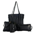 thumbnail image 6 of SSKFHGI NEW 4pcsset Handbag Messenger Leather Shoulder Bag Tote Purse Satchel Women, 6 of 8