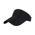 thumbnail image 3 of Inglocry Sports Sun Visor Hats Adjustable Cooling Athletic Visors Hat Baseball Cap for Women Men Golf Tennis Cycling Running 2026 Black One Size, 3 of 9