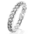 thumbnail image 2 of QQTDFG High Polished Silver Mens Chain Stainless Steel Cuban Curb Bracelet 15mm 8.66"-default, 2 of 6