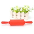 thumbnail image 1 of Rolling Pin, Non-stick Silicone Rolling Pin Pastry Rolling Pin Dough Roller Pins Kitchen Baking Tool With Plastic Handle, 1 of 6