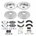 thumbnail image 3 of PowerStop Front and Rear Z26 Street Warrior Brake Pad Rotor Drum and Shoe Kit Fits: HONDA Select Models K15088DK-26, 3 of 9
