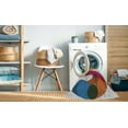thumbnail image 2 of Ahgly Company Machine Washable Indoor Square Transitional Brown Red Area Rugs, 8' Square, 2 of 7