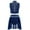 Navy Blue, variant on TSSOE Girls' Gymnastics Skirted Leotard Shiny Rhinestone Lyrical Dance Dress Contemporary Ballet Dancewear Blue 12