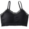thumbnail image 1 of Black Tube Tops For Women 1Pcs Traceless Lingerie Top Ergonomic Design Breathable For Summer Use, 1 of 3