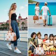 thumbnail image 7 of Reusable Thermal Lunch Bag Lunch Box for Women Men,Marine Adorable Crab Zipper Closure Lunch Tote Small Leakproof Beach Picnic Cooler Tote Bag with for Work Picnic Camping, 7 of 7